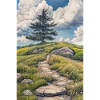 Illustration of a natural landscape