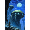 Science fiction landscape