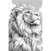 Illustration of a lion