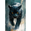 Illustration of a panther