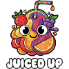 Juiced Up Fruit Friend Cartoon