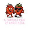 Strawberry Friends Duo Fruits Illustrations