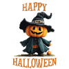 Kuerbishexe - Happy Halloween