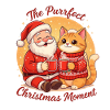The Purrrfect Christmas Moment