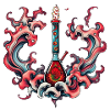 Psychedelic Bottle Flame