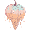 Pastel Glazed Pumpkin