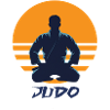 Judo Sunset Silhouette