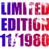45th Birthday Limited Edition 11/1980