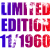 65th Birthday Limited Edition 11/1960