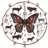 Rune Circle Butterfly