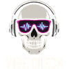 Crâne Neon Vibe Check – Skull Edition