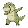 Gefährlicher Dabbing T-Rex