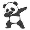 Dabbing Panda