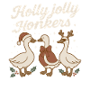 Christmas Goose Holly Jolly Honkers