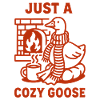 Christmas Goose Cozy Holiday Design