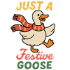Weihnachtsgans Nur eine festliche Gans