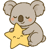 Koala Star Kuscheln