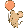 Balloon Mouse Whimsy