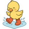 QuackSplash Rubber Duck in Boots