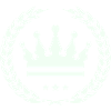 Crown Foliage Emblem Design