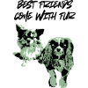 Mint Duo Pet Silhouette