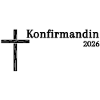 Confirmation 2026 Confirmation simple wooden cross
