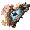 Korallenriff-Taucher Abenteurer