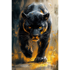 Illustration of a panther