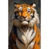 Illustration of a tiger
