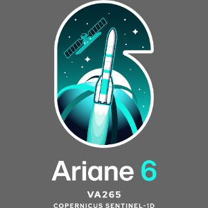 Blason VA265 - Ariane 6 - white