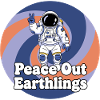 Astronaut Peace Out Earthlings
