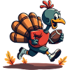 Thanksgiving Football Turkey