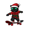Panther Christmas Funny