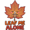 Leaf me Alone - Funny Autumn T-Shirt