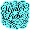 Winter Liebe Herz Winterlich