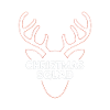 Neon Deer Antlers Christmas Squad