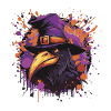 Raven Comic Halloween