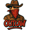 Wild Outlaw Cowboy Bandana