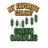 Green Candles Stock Mood, Investing 