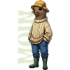 Moin Seehund - Nordsee Fischer Design