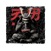 Samurai Cat Ramen Japan Streetwear Design