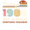 40ème Anniversaire 40 Ans Millésime 1986