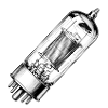 Tube EL34-transparent
