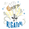 No Thoughts Just Rigatoni- Funny Retro Foddie