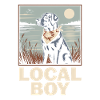Local Boy Labrador Jagdhund Entenjagd