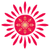 Red Floral Dawn