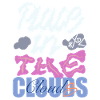 Place in the clouds – colourful calligraphy