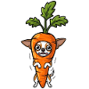 Carrot Chihuahua Cartoon Costume