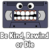 Be Kind Rewind Cassette Cartoon