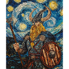 Viking Van Gogh Style